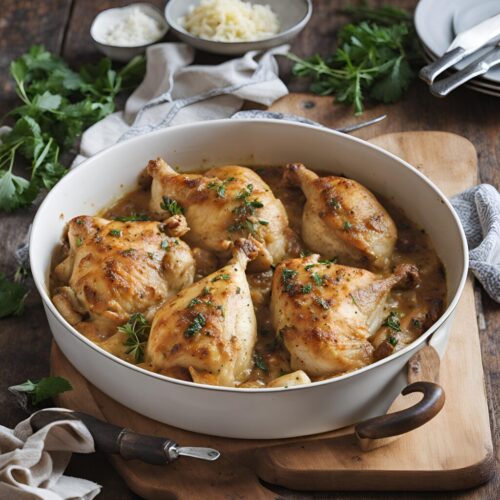 Chicken Vesuvio Recipe