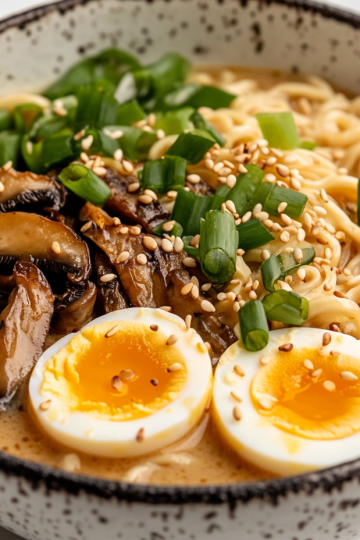 Creamy Mushroom Ramen