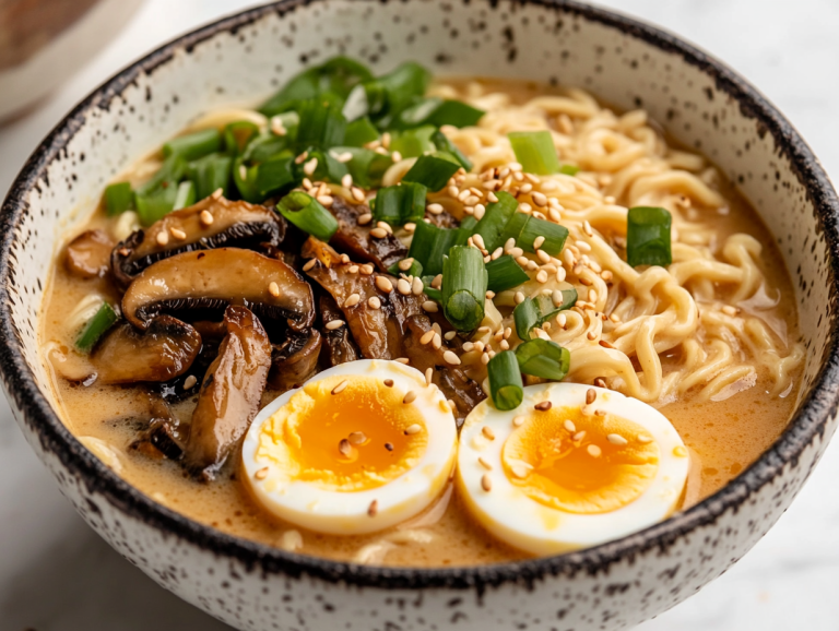 Creamy Mushroom Ramen
