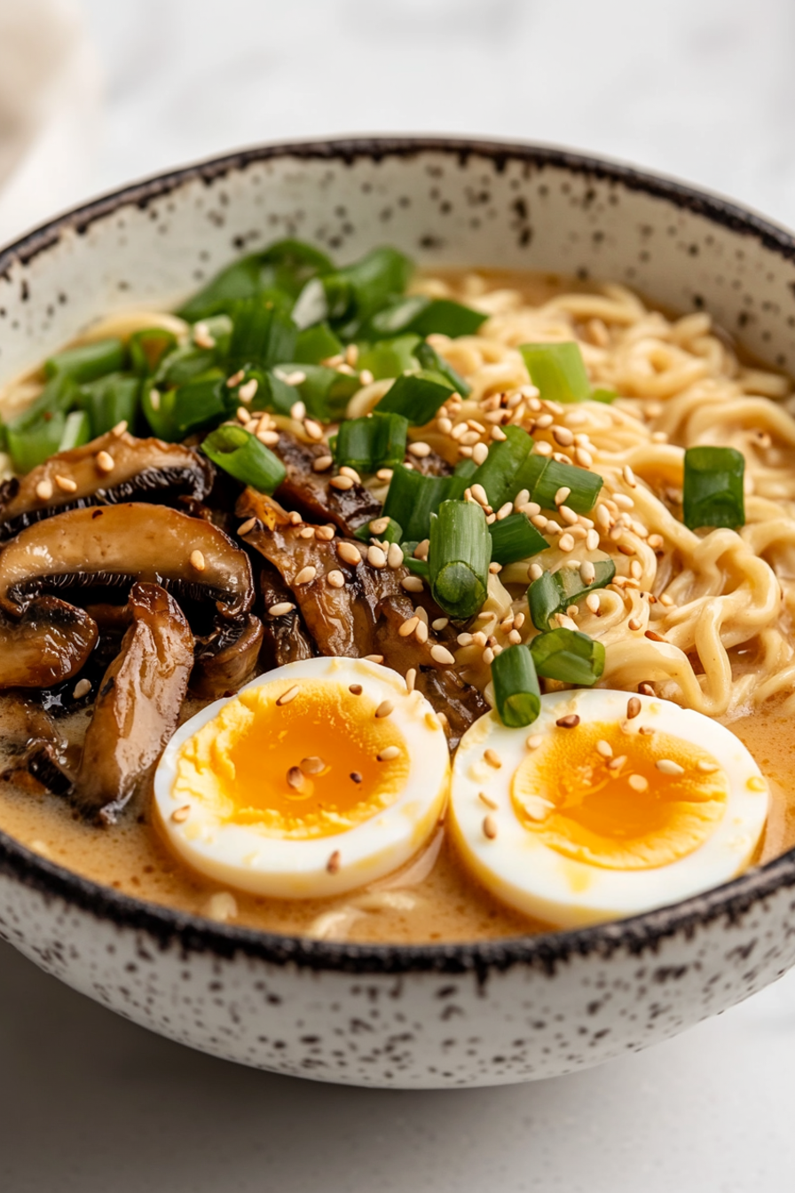 Creamy Mushroom Ramen Recipe
