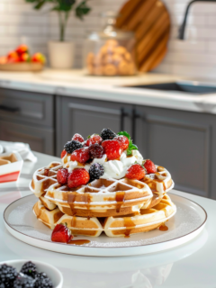 High-protein Waffle Recipe Delicious And Nutritious Breakfast!