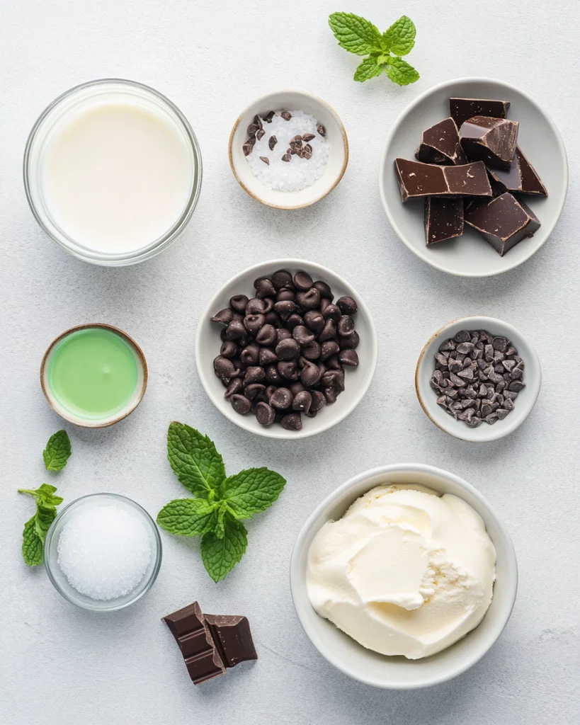 Mint Chocolate Chip Ice Cream Recipe
