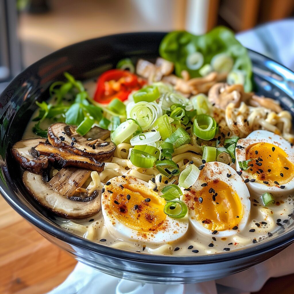 Overview How To Make Creamy Mushroom Ramen