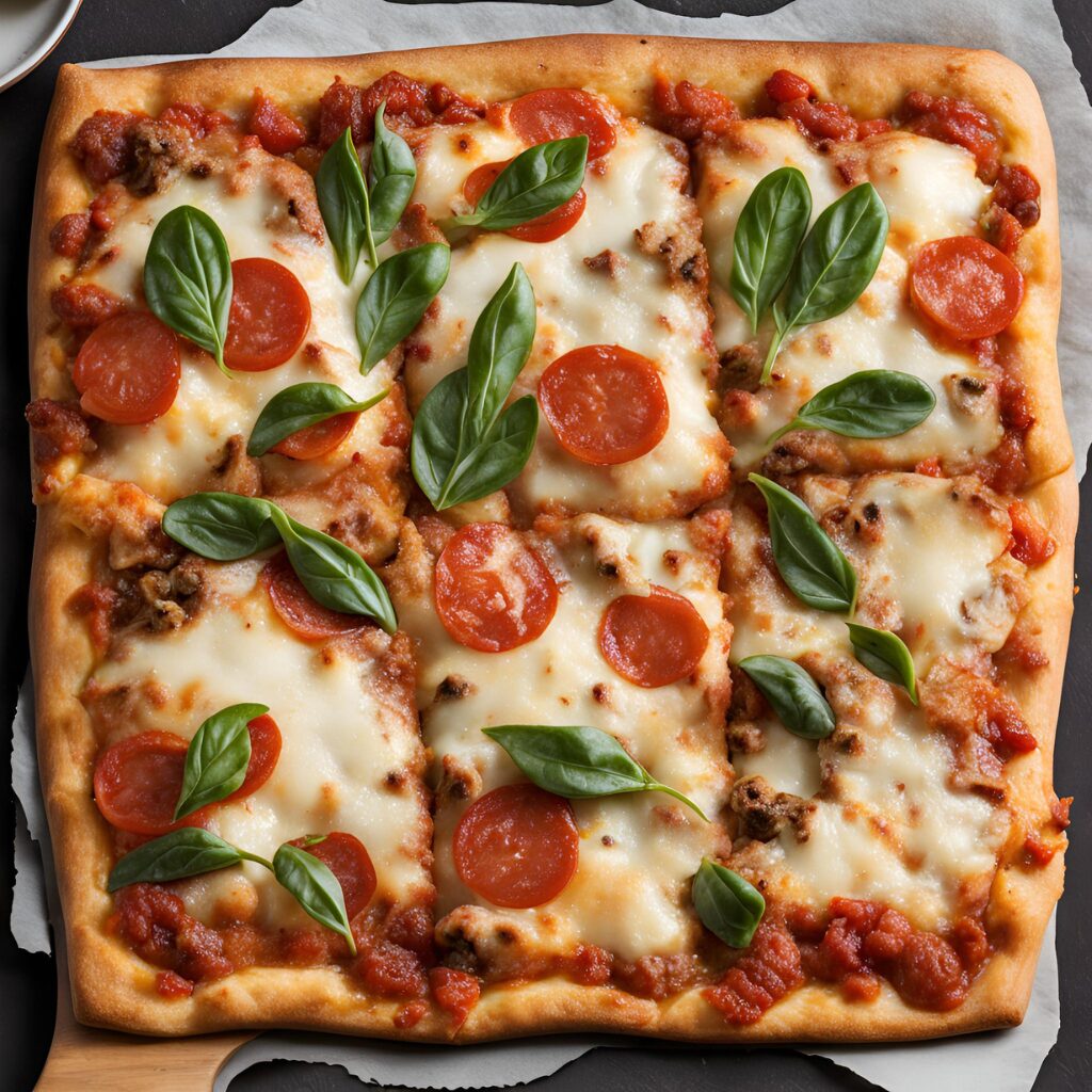 Grandma Pizza Recipe [A Crispy, Cheesy Delight]