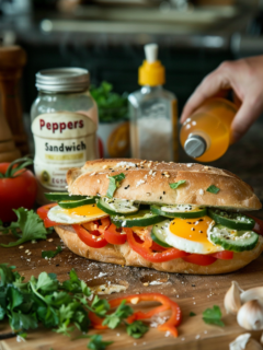 Pepper and Egg Sandwich Recipe (Comfort Food at Its Best)