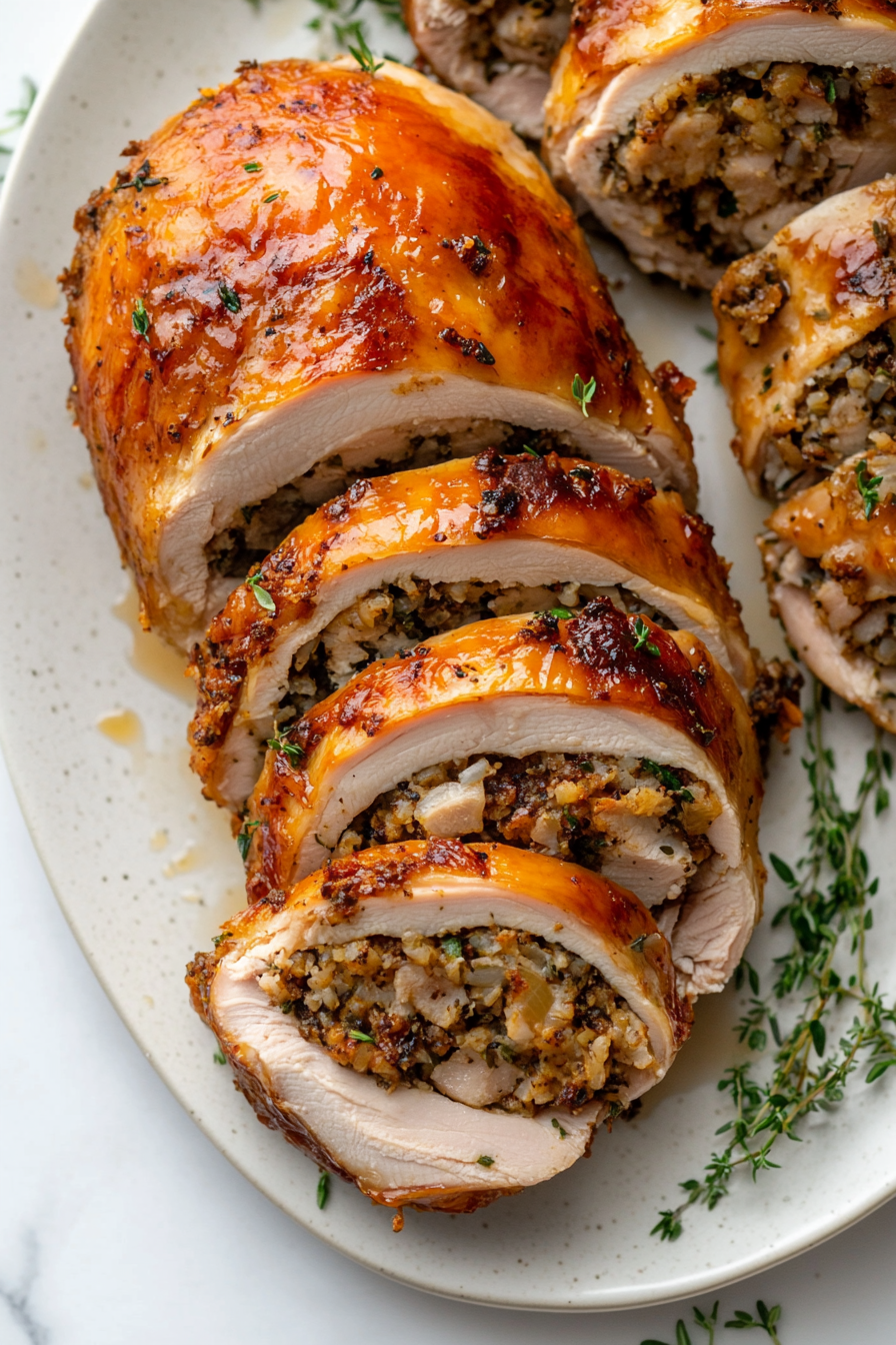 Stuffed Turkey Breast Recipe