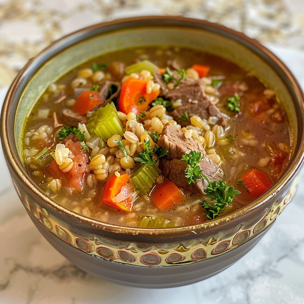 What To Serve With Beef Barley Soup