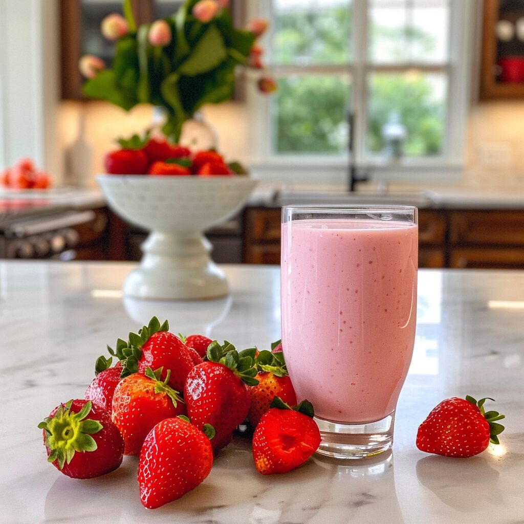 What To Serve With Strawberry Milk