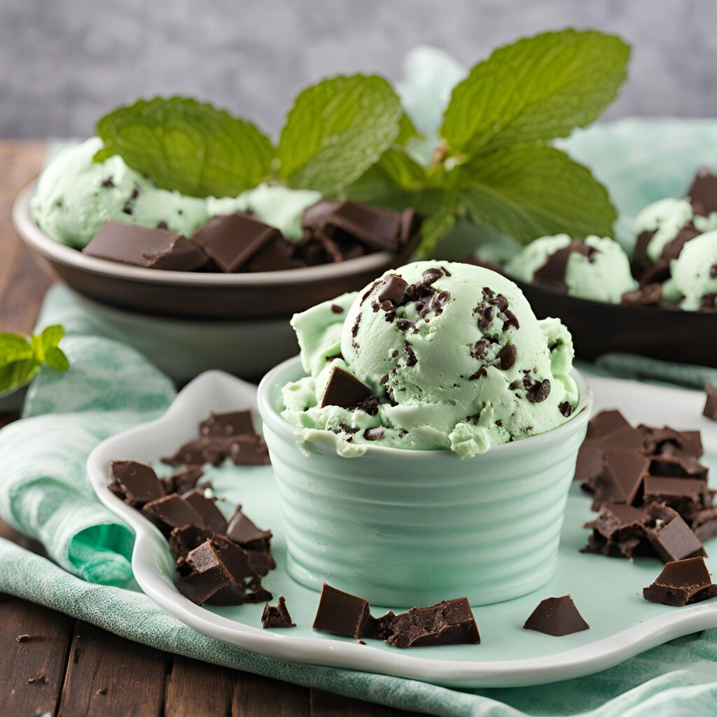 What to Serve with Mint Chocolate Chip Ice Cream