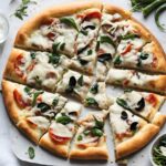 White Pizza Recipe [Creamy Cheeses and Zesty Toppings]