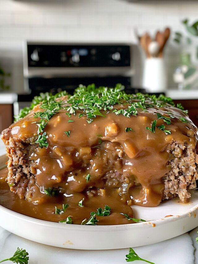 What To Serve With Meatloaf With Brown Gravy