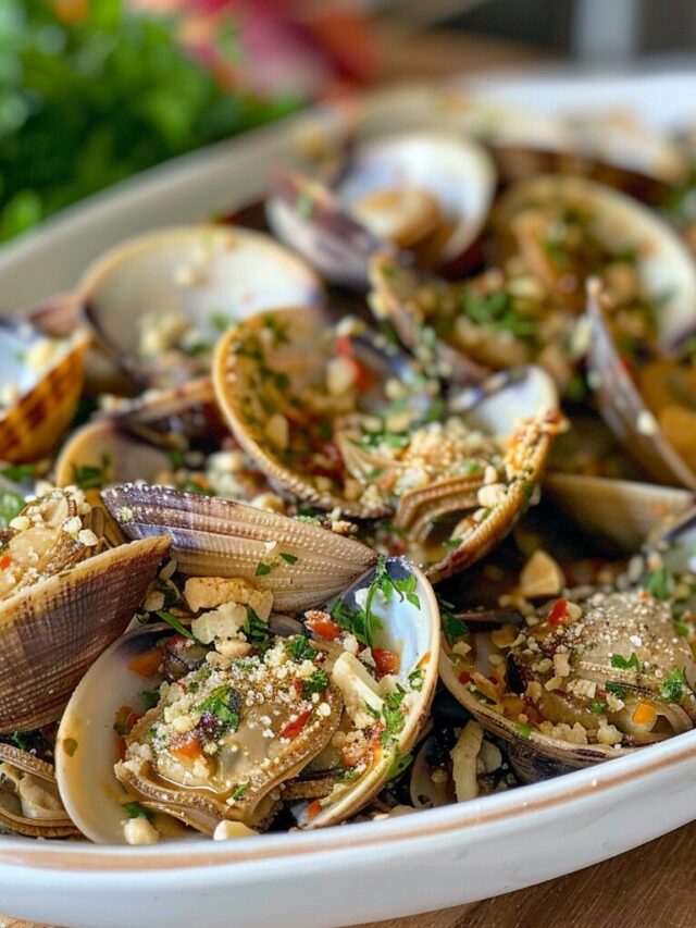 What to servewith Clams Oreganata