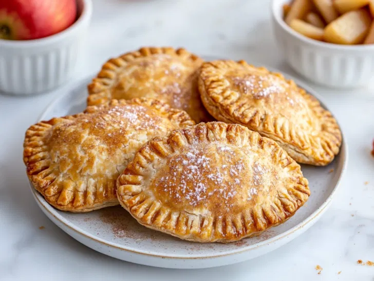 Warm, Flaky Apple Hand Pies Recipe