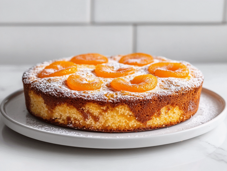 Apricot Cake Recipe