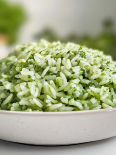 Arroz Verde Recipe Fresh And Flavorful Mexican Green Rice!