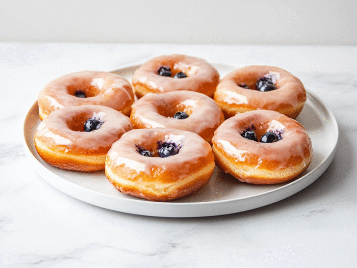 Delicious Blueberry Cake Donut Recipe!