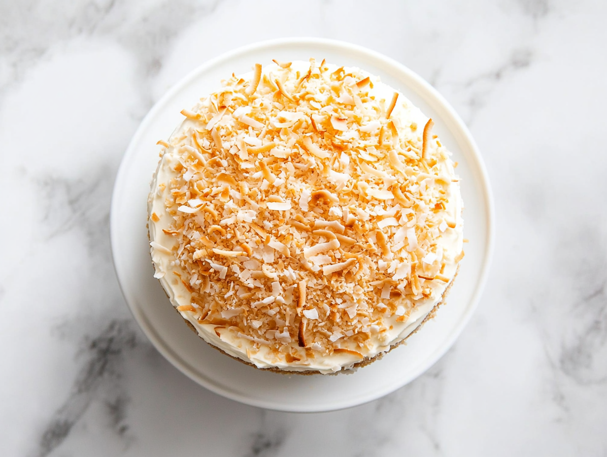 Buttercream-Coconut Cake Recipe A Tropical Delight!