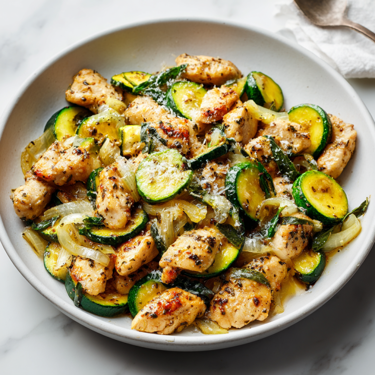 Zesty Chicken Zucchini Recipe