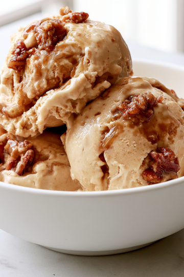 Caramel Apple Butter Ice Cream Recipe