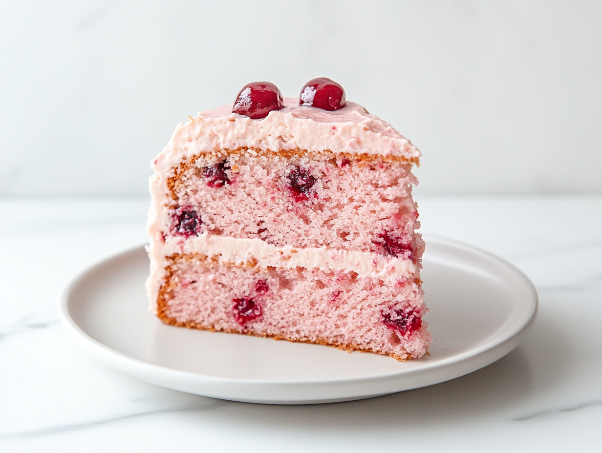 Cherry Chip Cake Recipe