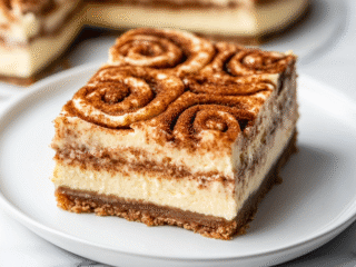Cinnamon Roll Cheesecake Recipe