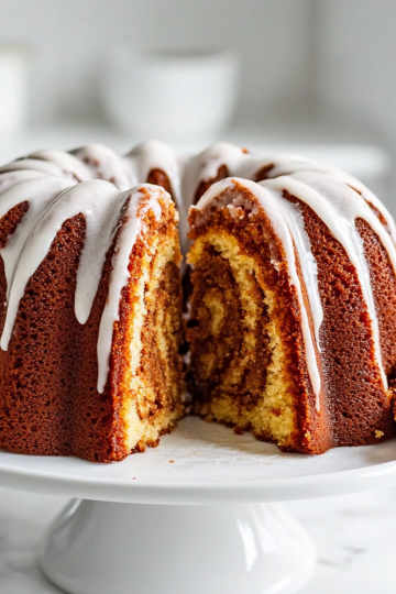 Cinnamon Swirl Bundt Cake Recipe