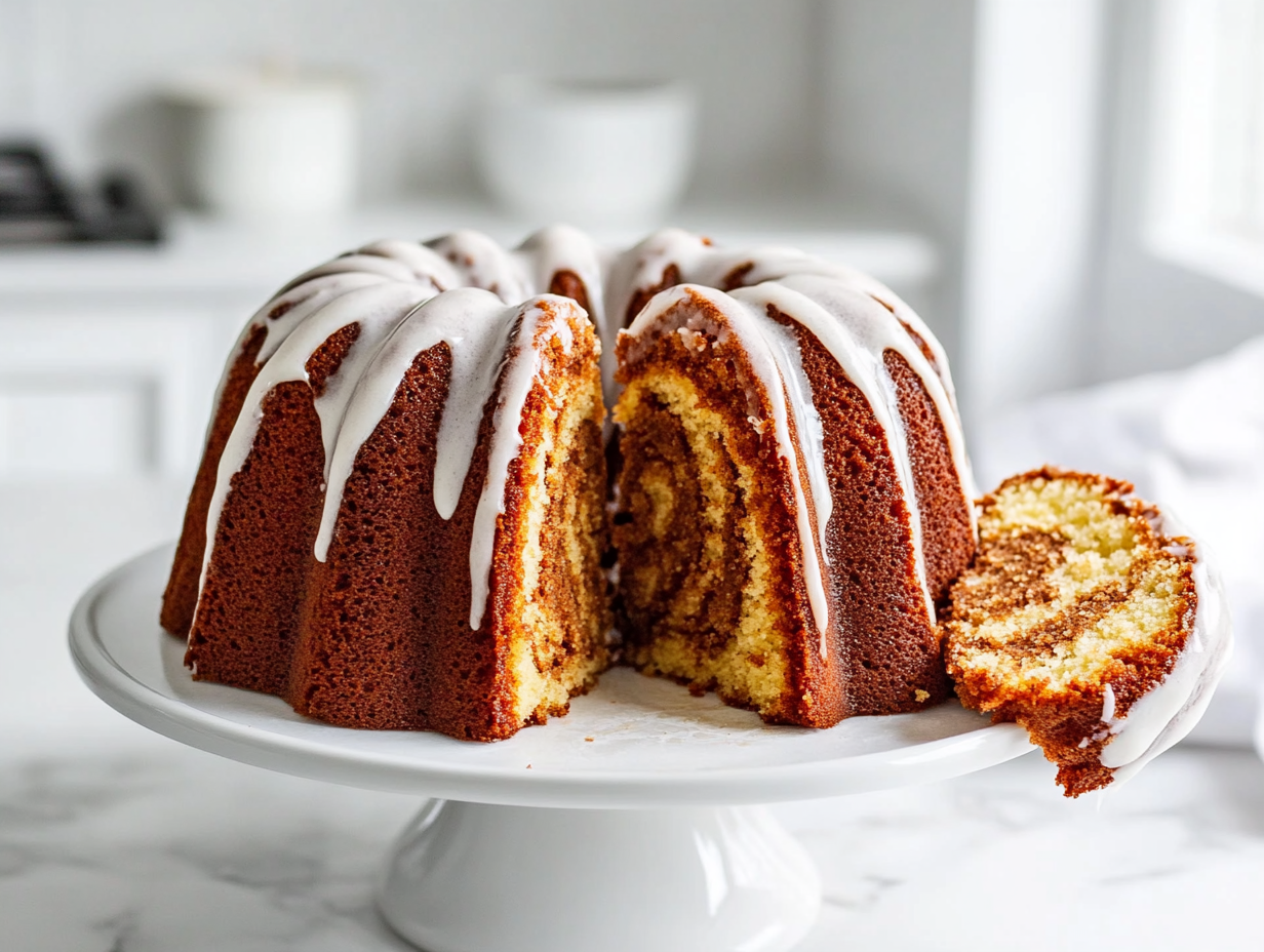 Cinnamon Swirl Bundt Cake Recipe