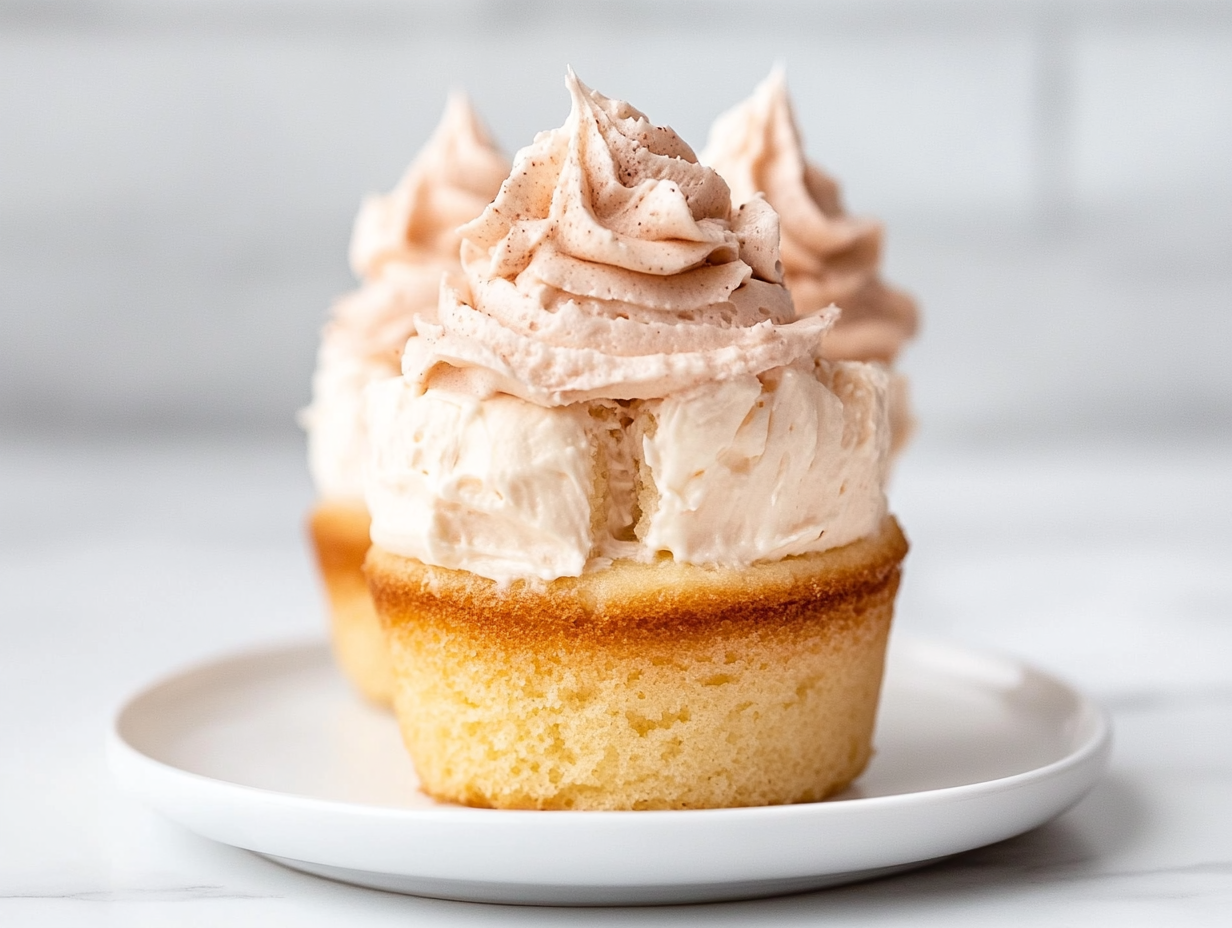 Cream-Filled Cupcakes Recipe