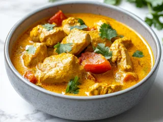 East African Coconut Chicken Curry Recipe