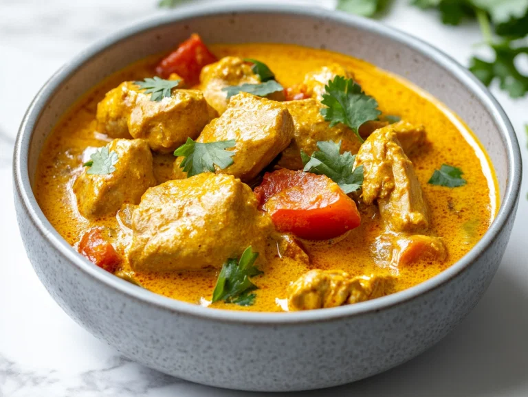 East African Coconut Chicken Curry Recipe