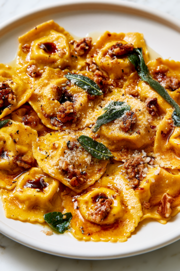 Flavored Pumpkin Tortellini Recipe