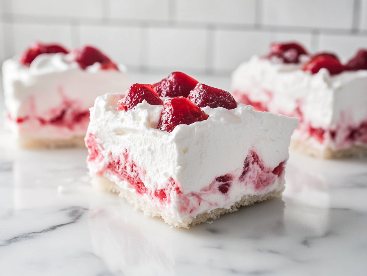 Rainbow Bliss Jello Poke Cake