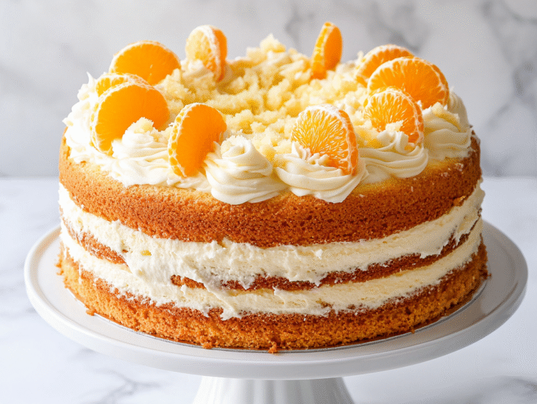 Mandarin Orange Cake Recipe