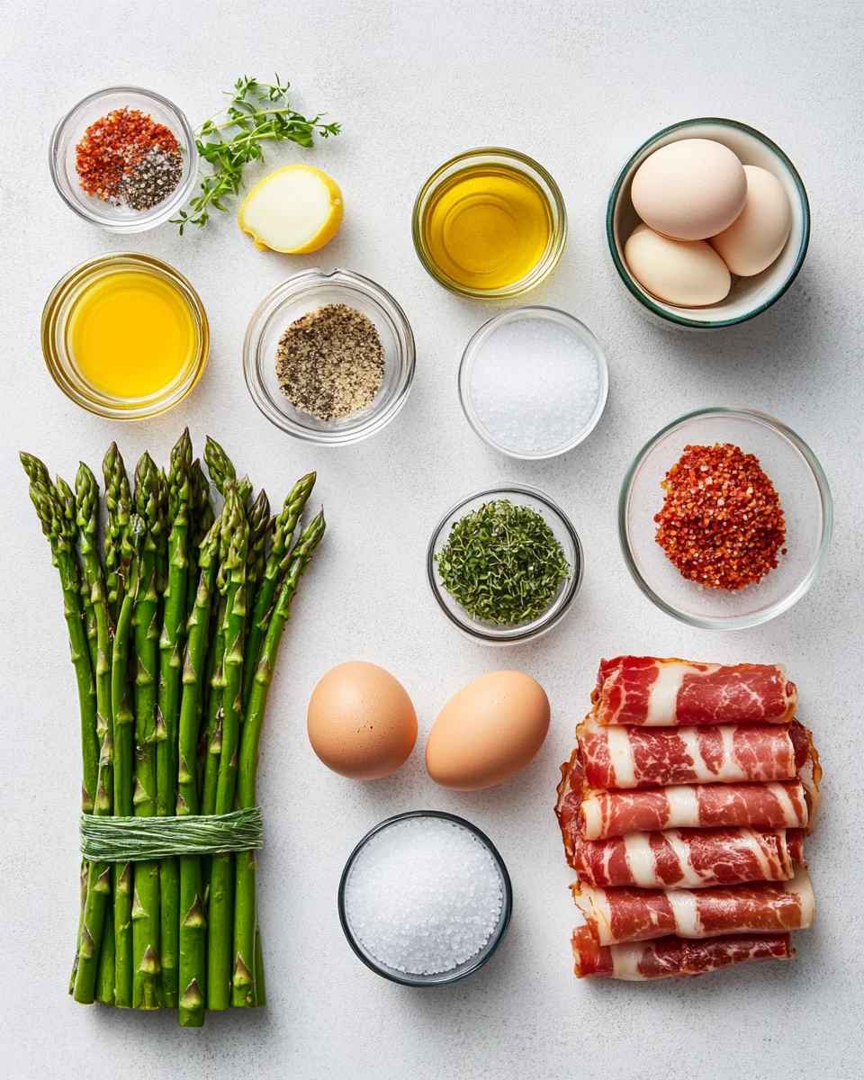 Pancetta Wrapped Asparagus Recipe