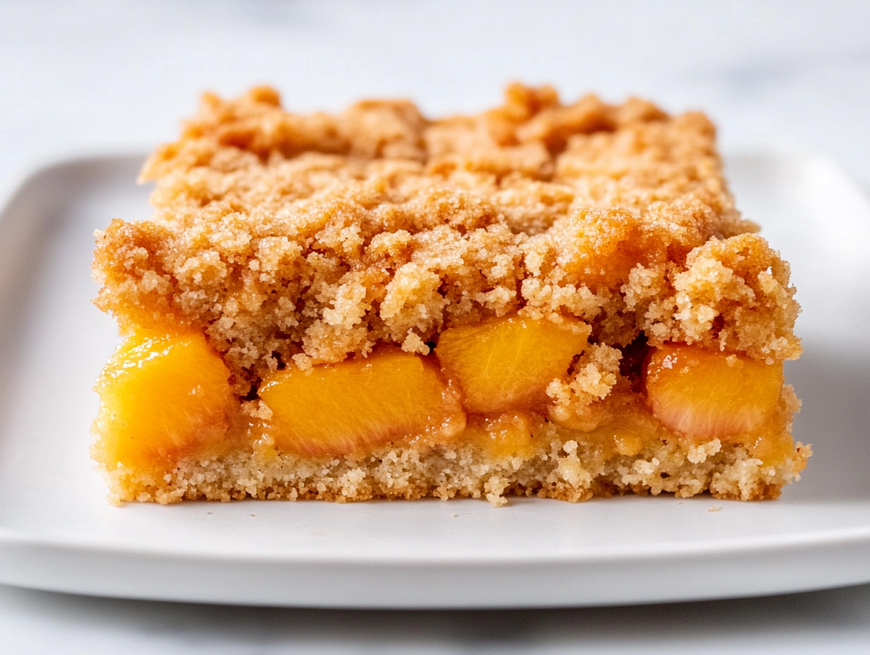 Peach Dump Cake Recipe