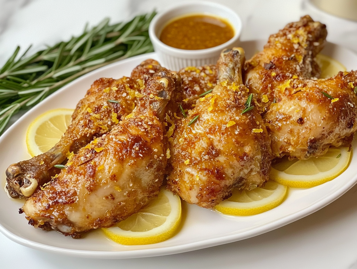 Saffron Kissed Lemon Chicken Recipe