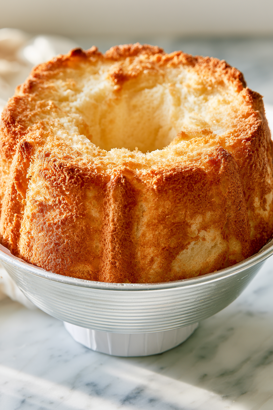 Serve Angel Food Cake