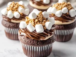 S'more Cupcakes Recipe