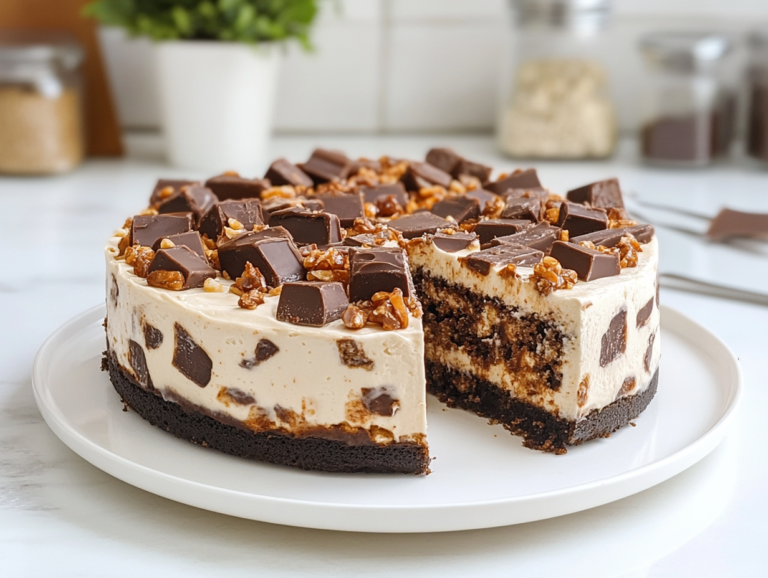 Snickers Cake Recipe A Perfectly Sweet And Nutty Chocolate Cake!