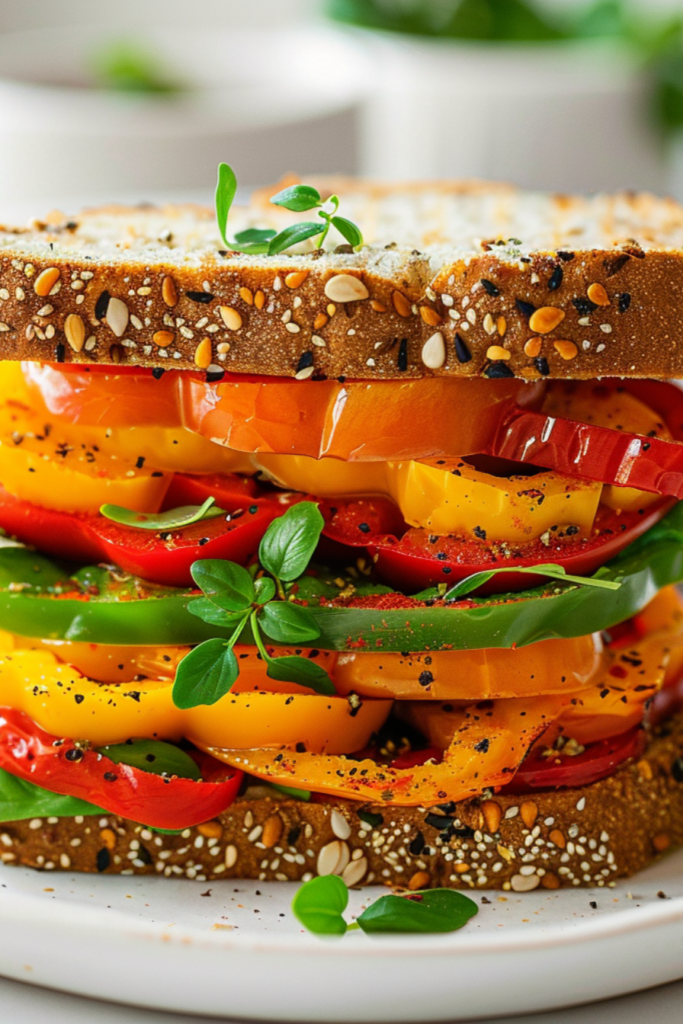 Bell Pepper Sandwich Recipe