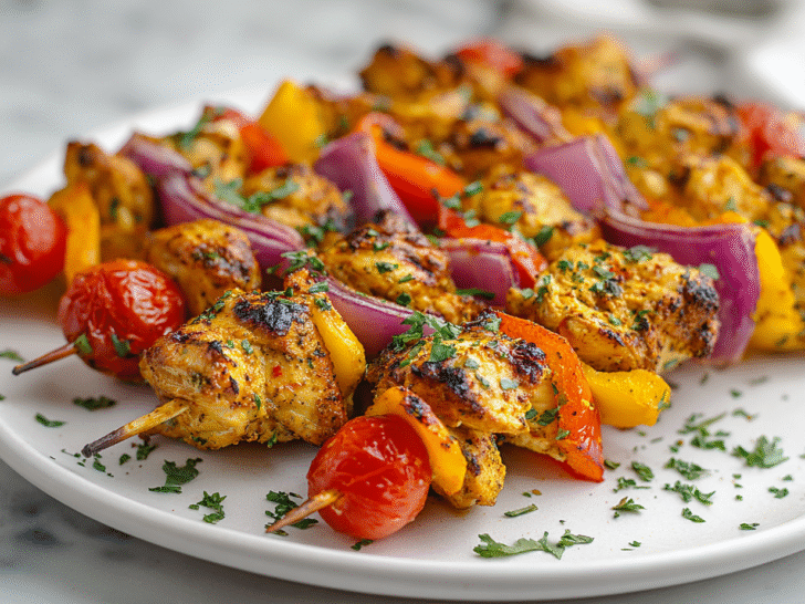 Best Chicken Kabobs in Oven!