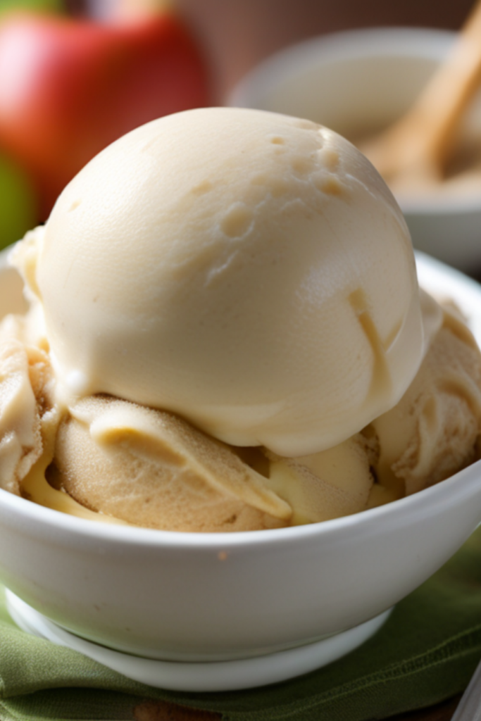 Caramel Apple Butter Ice Cream