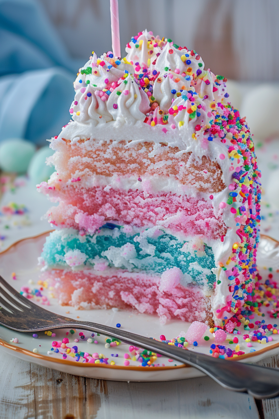 Cotton Candy Cake Recipe