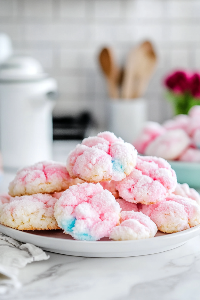 Cotton Candy Cookies