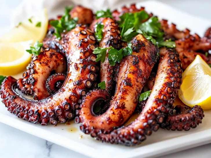 Homemade Grilled Octopus Recipe