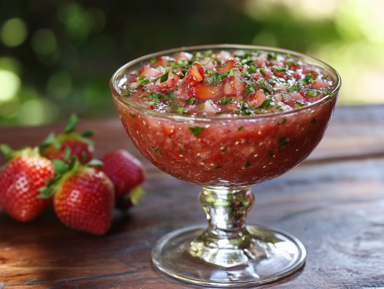 Juicy Strawberry Mignonette Recipe
