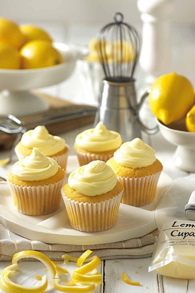 Lemon-Filled Cupcakes