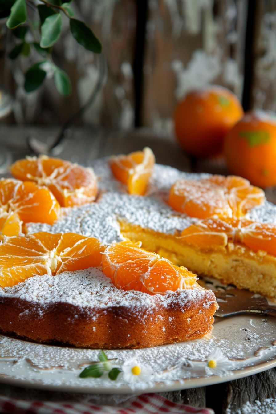 Mandarin Orange Cake 