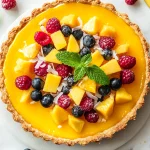 Mango Curd Tart Recipe