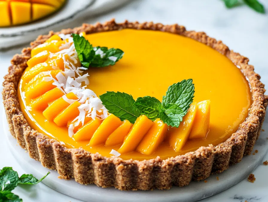 Mango Curd Tart Recipe